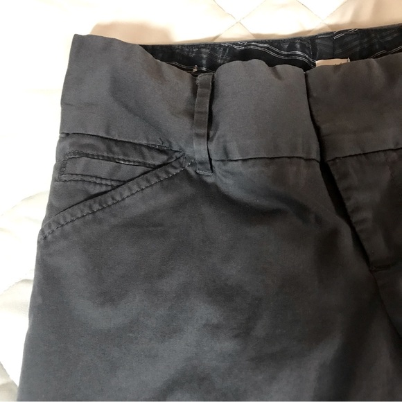 Old Navy Stretch gray straight leg pants. Size 6. - Picture 2 of 10